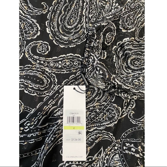 NWT Calvin Klein long sleeve dress Size 4 - Picture 15 of 15